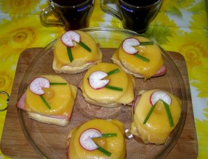 Бутерброды с ананасами и ветчиной - фото шаг 6