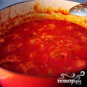 Спагетти с фрикадельками - фото шаг 23