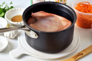 Свиные ушки по-корейски - фото шаг 2
