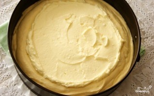 Творожный пирог с бисквитным тестом - фото шаг 7