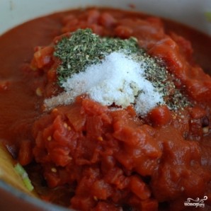 Густой итальянский томатный суп с макаронами и фаршем - фото шаг 8