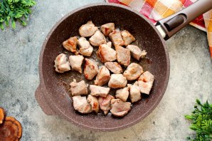 Печень со свининой - фото шаг 4