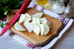 Картошка с луком в духовке - фото шаг 3