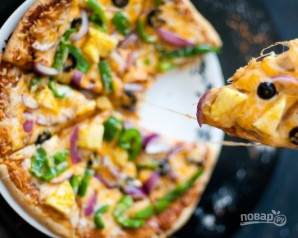 Бездрожжевая пицца - фото шаг 14