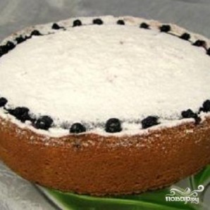 Творожный пирог с черникой - фото шаг 4