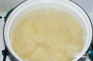 Крем-суп из шампиньонов с картошкой - фото шаг 1