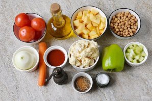 Постное рагу - фото шаг 1