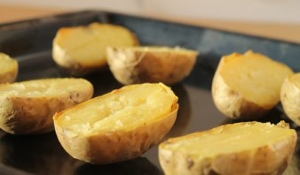 Картофель с брокколи в духовке - фото шаг 4