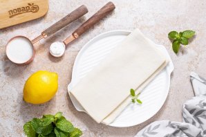 Слойки с лимоном - фото шаг 1