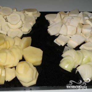Выпечка из сыра и картофеля - фото шаг 2