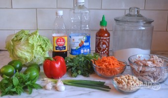 Куриный салат по-вьетнамски - фото шаг 1