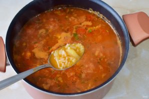 Суп харчо с картошкой и рисом - фото шаг 7
