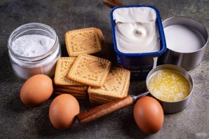 Чизкейк в аэрогриле - фото шаг 1