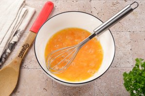 Запеканка из кабачков с картошкой и фаршем в духовке - фото шаг 6