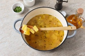 Суп с сыром Чеддер - фото шаг 8