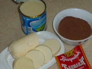 Крем для шоколадного бисквита - фото шаг 1