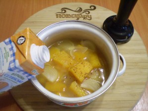 Суп из тыквы для ребенка - фото шаг 7