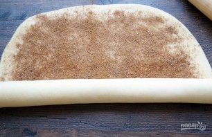 Дрожжевое тесто с корицей - фото шаг 7