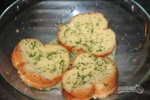 Гренки с помидорами и сыром в духовке - фото шаг 2