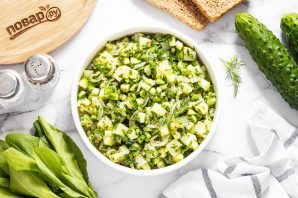 Салат со щавелем