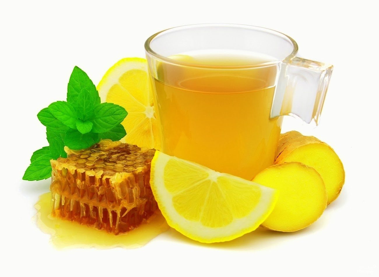 Рецепт Имбирный чай с медом