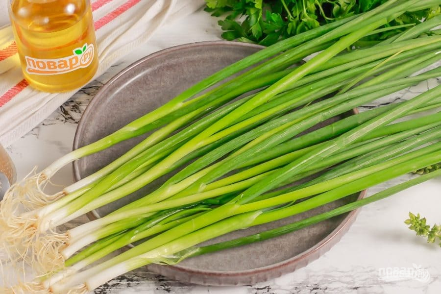 Зеленый лук