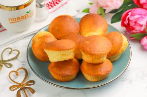 Творожные кексы в аэрогриле