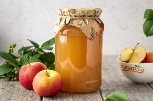 Яблочный сок с лимонной кислотой на зиму