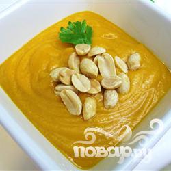 Рецепт Африканский суп со сладким картофелем и арахисом