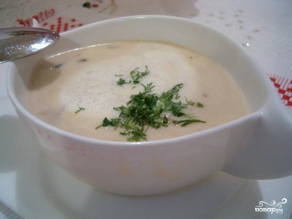 Рецепт Суп из сушеных подберезовиков