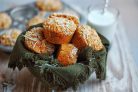 Морковные маффины с кокосом