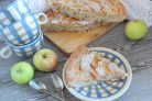 Кокосовая шарлотка с яблоками