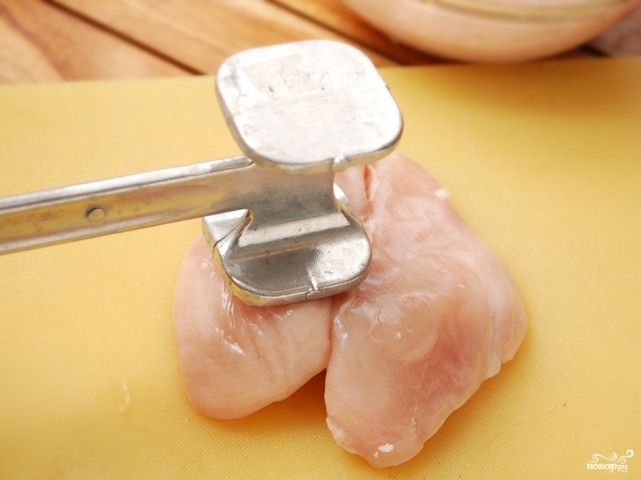 Рецепт Куриная грудка в грибном соусе