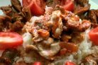 Куриные желудочки с рисом