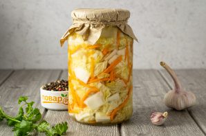 Маринованная пекинская капуста на зиму