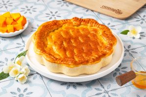 Тыквенный пирог без молока