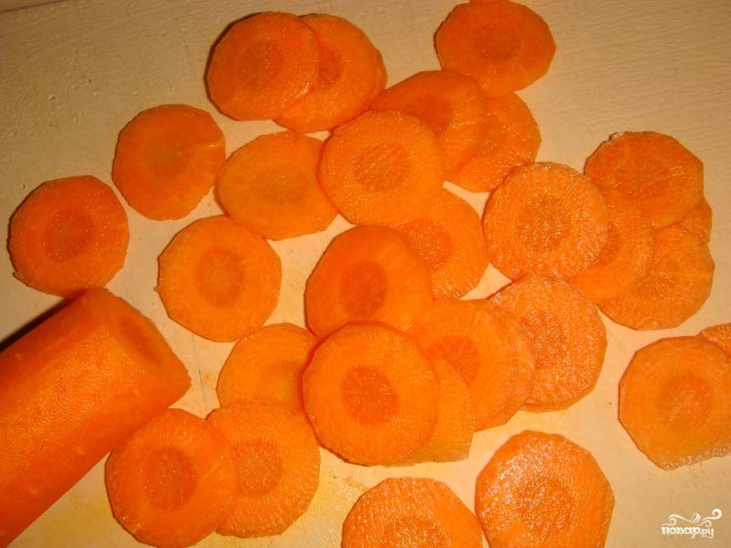Рецепт Салат с жареной морковью