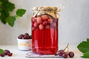  Компот из винограда кишмиш на зиму