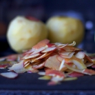 Рецепт Перевернутый яблочный пирог с медом и имбирем