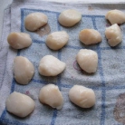 Рецепт Морские гребешки с фондю из лука-порея