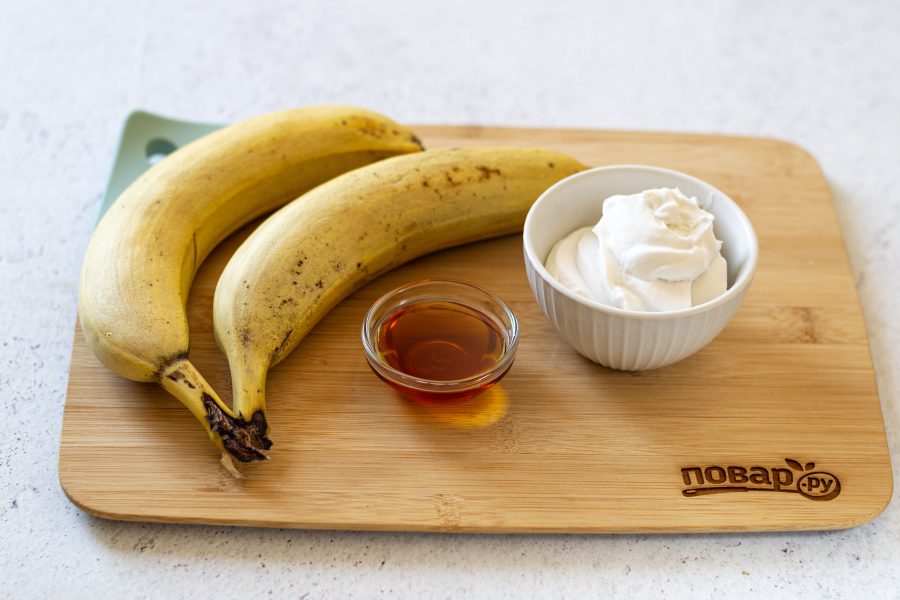 Мороженое из банана и кокосового молока