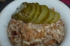 Гречка с тушенкой на сковороде