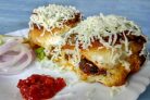 Закусочные булочки с овощами