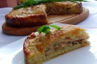 Картофельная бабка с фаршем