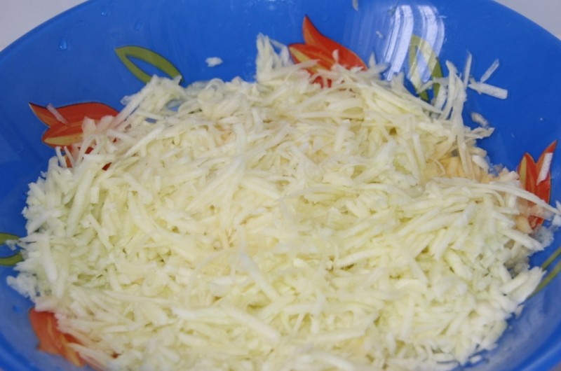 Рецепт Запеканка из кабачков с манкой