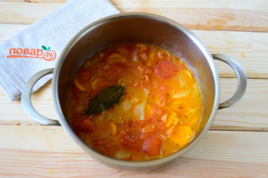 Томатный суп-пюре "Красная жара"