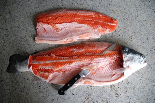 Рецепт Засолка красной рыбы