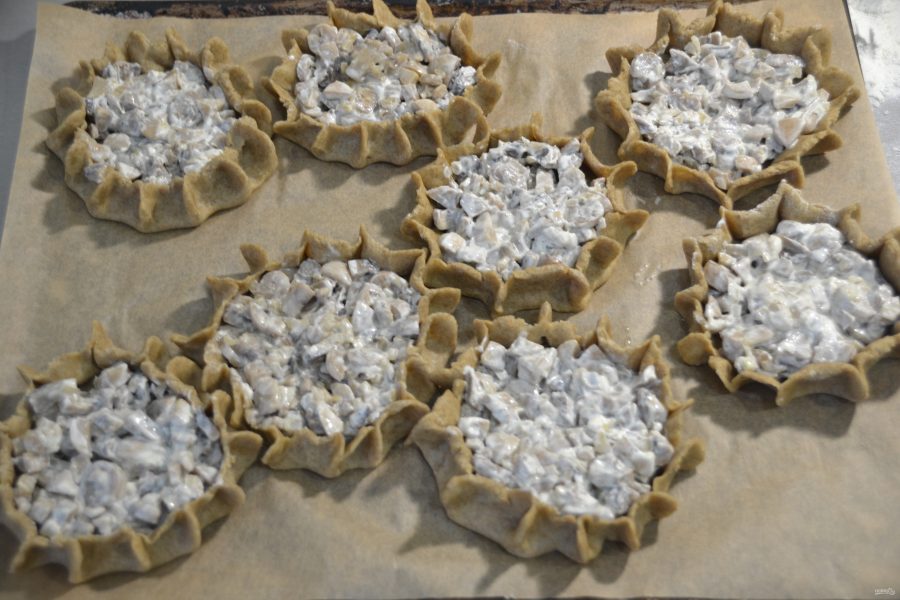 Перепечи с грибами рецепт с фото пошагово в духовке