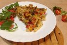 Постная запеканка из макарон