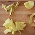Рецепт Овсяная каша с жареными яблоками